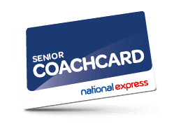 Senior Coachcard discount with National Express