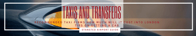 Stansted Airport taxis and transfers header