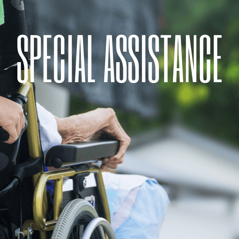 Stansted Terminal - special assistance