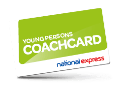 Young Persons Coach card with National Express