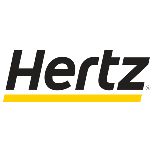 Hertz Stansted logo